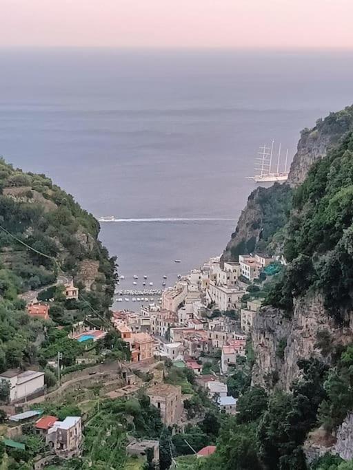 Terrazza Belvedere A Pontone - Amalfi Coast Eksteriør bilde