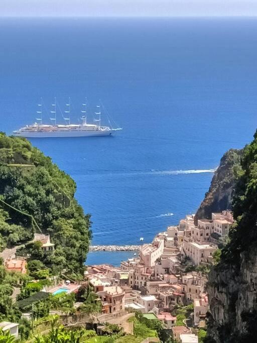 Terrazza Belvedere A Pontone - Amalfi Coast Eksteriør bilde